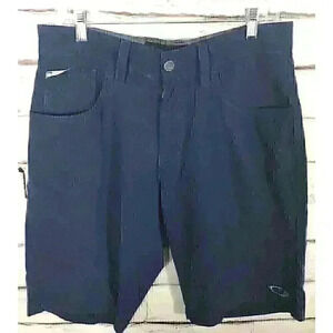 Oakley Mens Size 32W Blue Shorts Pockets